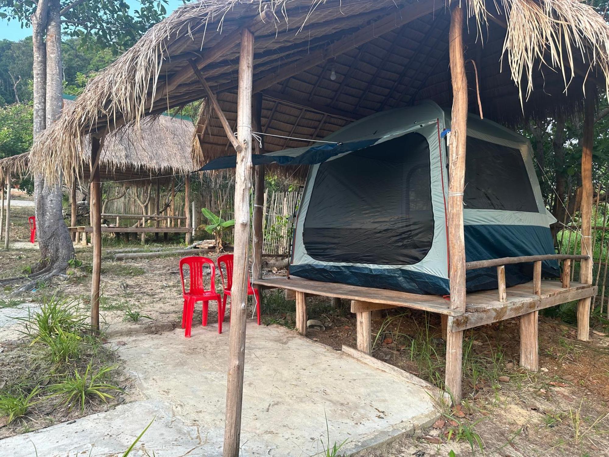 Maloop Cafe Bungalow Kaoh Touch المظهر الخارجي الصورة
